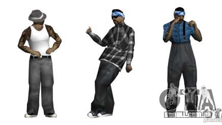 Nova pele Pack para Rifa gang para GTA San Andreas