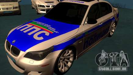 BMW M5 E60 polícia para GTA San Andreas