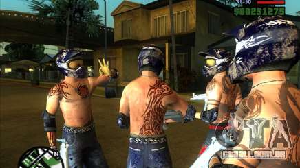 Novas skins para Groove para GTA San Andreas