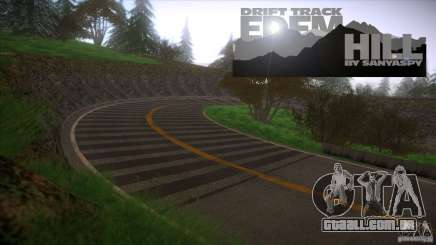 Edem Hill Drift Track para GTA San Andreas