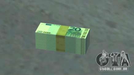 Euro money mod v 1.5 20 euros I para GTA San Andreas