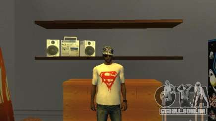 T-shirt do Super-homem para GTA San Andreas