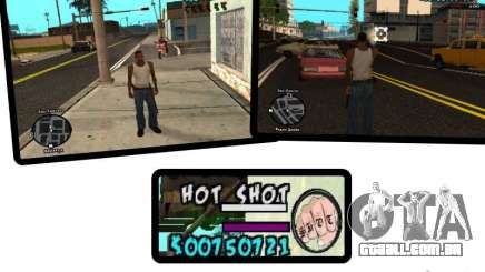 HUD by Hot Shot v.2.2 for SAMP para GTA San Andreas