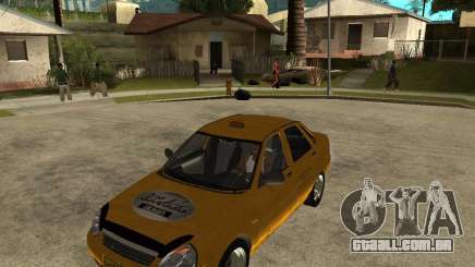 2170 LADA "priora" táxi para GTA San Andreas