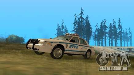 Ford Crown Victoria NYPD Police para GTA San Andreas