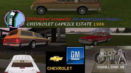 Chevrolet Caprice Estate 1986 para GTA Vice City