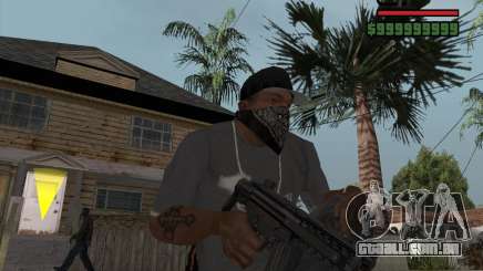 New MP5 (Submachine gun) para GTA San Andreas