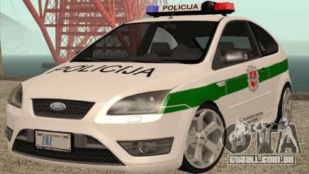 Ford Focus ST Policija para GTA San Andreas