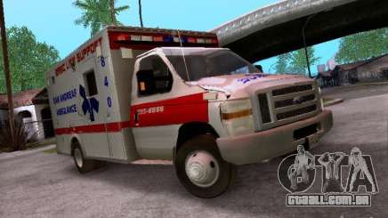 Ford E-350 Ambulance v2.0 para GTA San Andreas