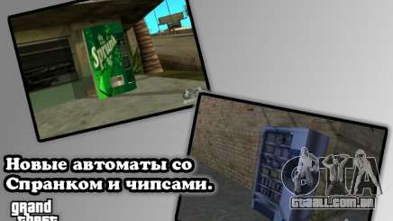 Novas texturas para máquinas para GTA San Andreas