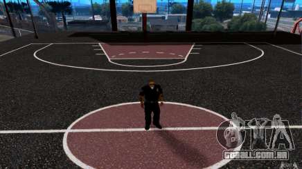 A nova quadra de basquete para GTA San Andreas