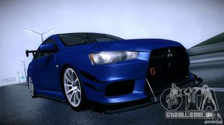 Mitsubishi Lancer Evolution X Tunable para GTA San Andreas