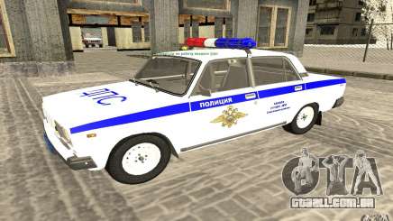 Carro de polícia Vaz 2107 DPS para GTA San Andreas