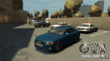 Audi S5 turquesa para GTA 4