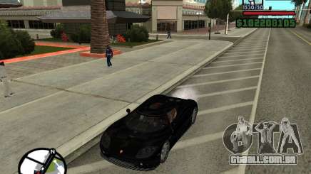 Koenigsegg CCX para GTA San Andreas