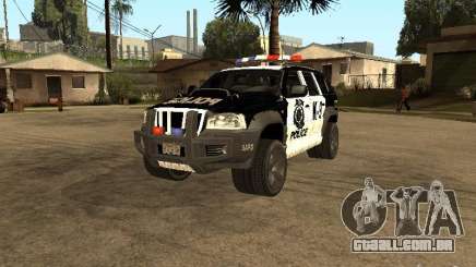 Jeep Grand Cherokee police K-9 para GTA San Andreas