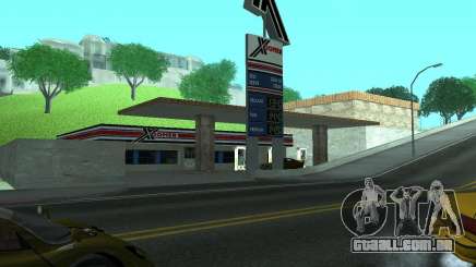 Novo Xoomer. posto de gasolina novo. para GTA San Andreas