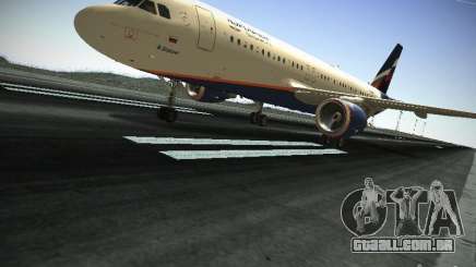 Aeroflot Russian Airlines Airbus A320 para GTA San Andreas