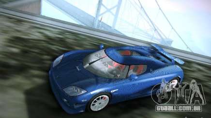 Turquesa Koenigsegg CCXR Edition para GTA San Andreas