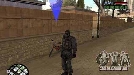 Mercenário de perseguidor em máscara para GTA San Andreas