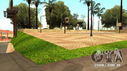 A nova quadra de basquete em Los Santos para GTA San Andreas