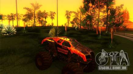 Monster Truck Máximo de Destruição бордовый para GTA San Andreas