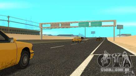 Uma nova superfície de estrada (superfície) para GTA San Andreas