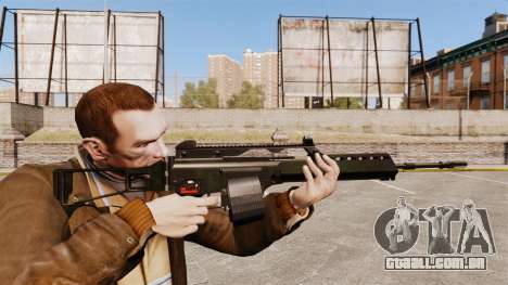 Fuzil de assalto MG36 H & K v2 para GTA 4
