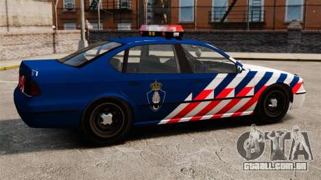 A polícia militar holandês para GTA 4