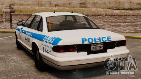 Montreal Polícia v1 para GTA 4