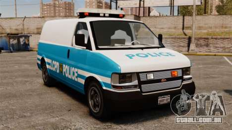 LCPD Police Van para GTA 4