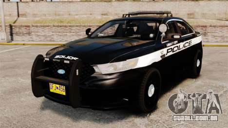 Ford Taurus Police Interceptor 2013 LCPD [ELS] para GTA 4