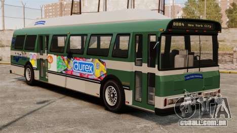 O novo anúncio no ônibus para GTA 4