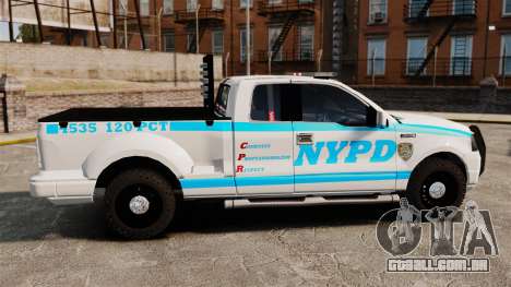 Ford F-150 v3.3 NYPD [ELS & EPM] v2 para GTA 4
