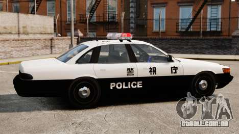 Polícia japonesa para GTA 4