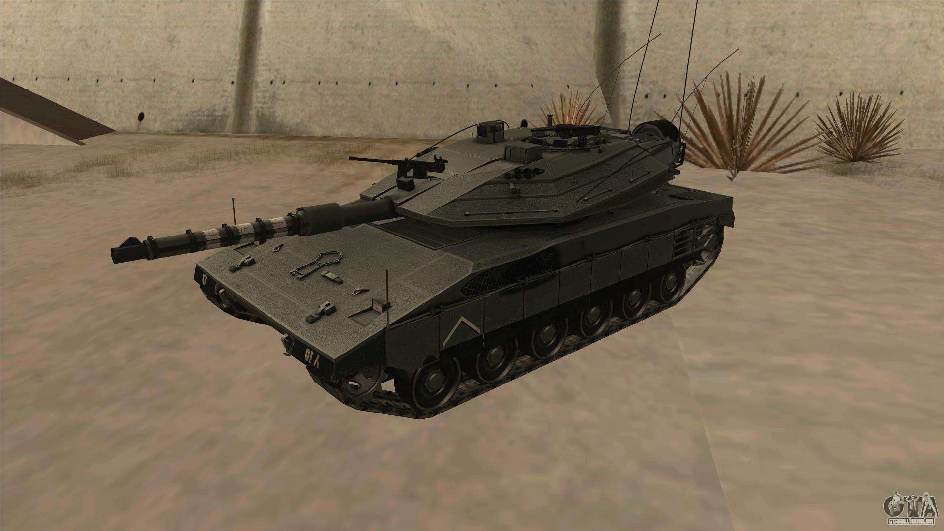 GTA IV Mod - Tanque de Guerra do GTA V