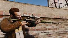 Dragunov sniper rifle v3 para GTA 4