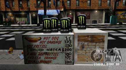 Bebida energética Monster Energy para GTA 4