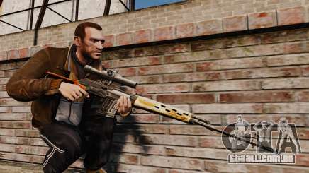 Dragunov sniper rifle v4 para GTA 4