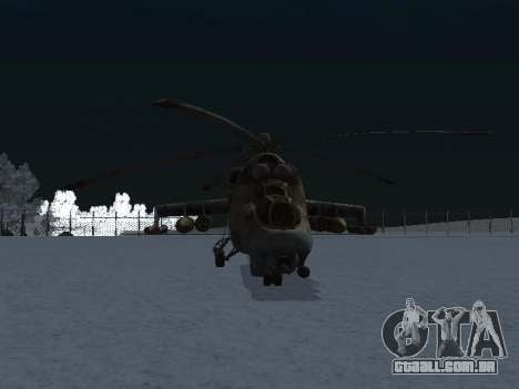 O MI-24 p para GTA San Andreas