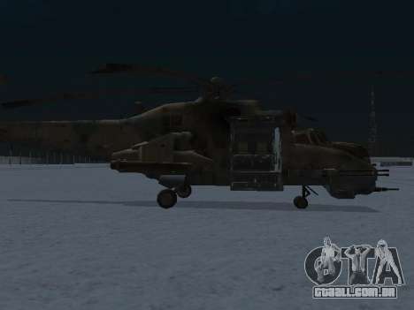 O MI-24 p para GTA San Andreas