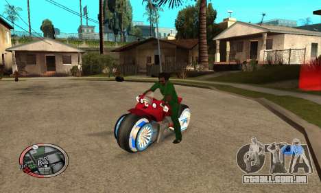 Tadpole Motorcycle para GTA San Andreas