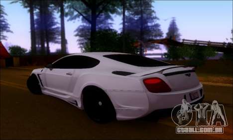 Bentley Continental GT para GTA San Andreas