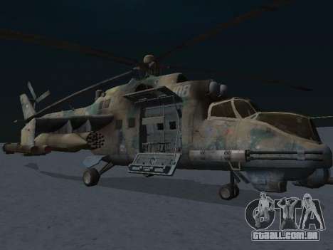 O MI-24 p para GTA San Andreas