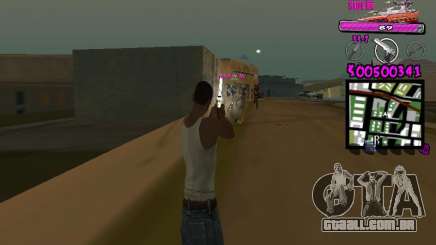 C-HUD by Kerro Diaz [ Ballas ] para GTA San Andreas