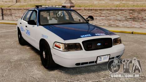 Ford Crown Victoria Virginia State Police [ELS] para GTA 4
