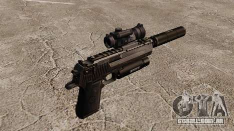 Pistola de águia do deserto (tática) para GTA 4