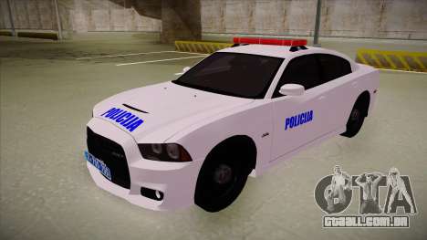 Dodge Charger SRT8 Policija para GTA San Andreas