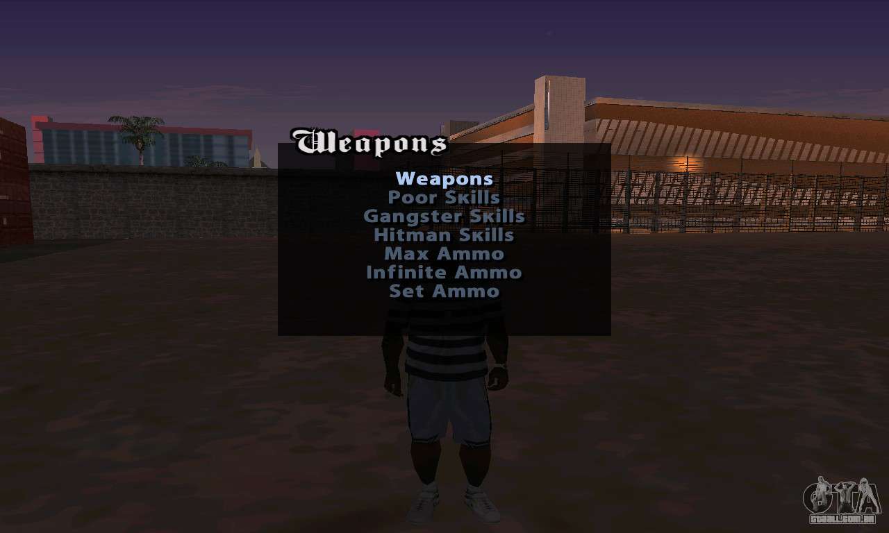 Cheat Menu para GTA San Andreas