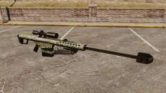 O Barrett M82 sniper rifle v8 para GTA 4